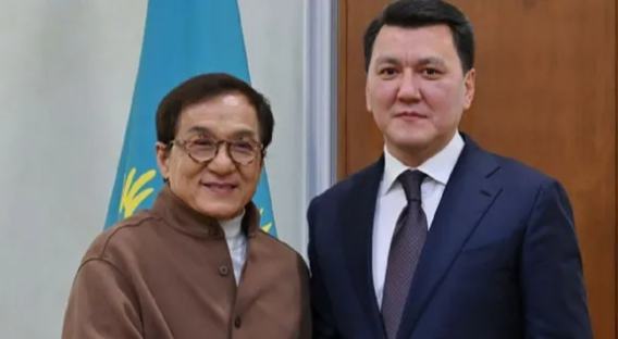 ҚР Вице-Президенті Ерлан Қарин Джеки Чанға Қазақстанға деген айрықша ықыласы үшін алғыс айтты